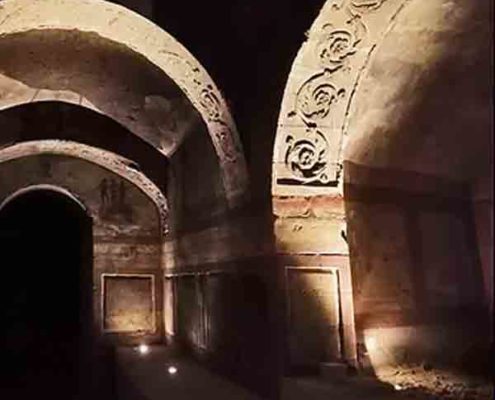Capella Greca Project in Museum Romeinse Katakomben - Vakantie in Limburg