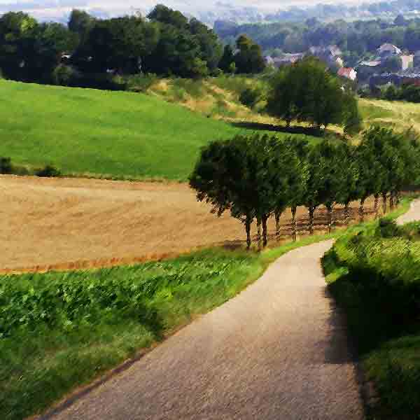 Uitkijkpunt Hulsveld in Simpelveld - Vakantie in Limburg